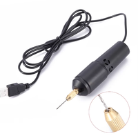 Perceuse à perles Crystal Drip Glue, mini perceuse à main électrique, petite perceuse électrique USB 5V2A