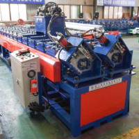 Machine de formage à froid de profilés en acier galvanisé C/Z/U et de poutrelles, à commande PLC automatique et entraînement par engrenages