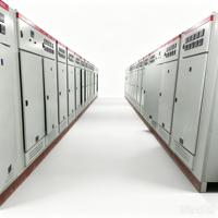 Armoire de distribution d'énergie basse tension de type fixe sur mesure, panneau électrique intérieur pour bâtiments universitaires