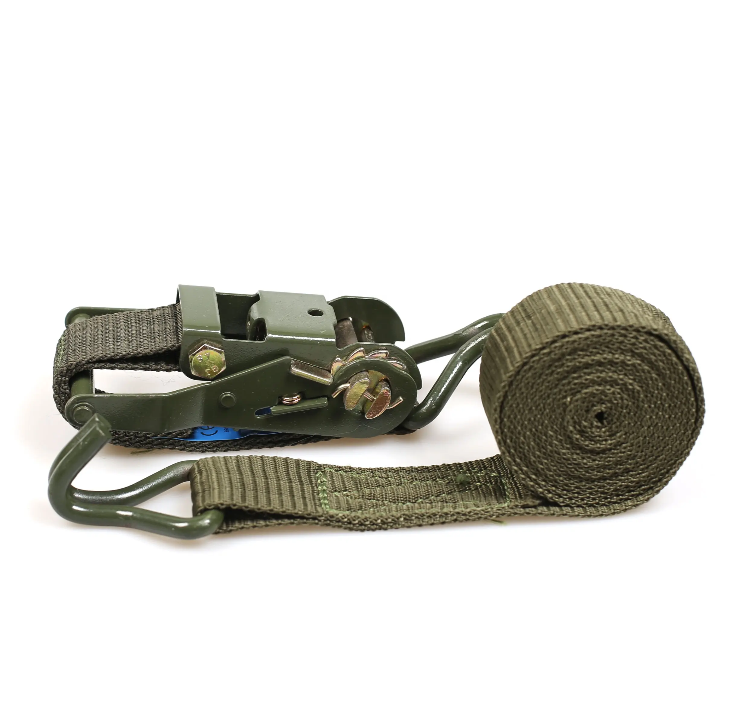 1.5inch 38mm 1000kg-1500kg Load Capacity Cargo Ratchet Tie Down Lashing Belt Strap With Double J Hook