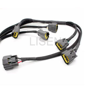 Катушка зажигания Sub разъем <span class=keywords><strong>3</strong></span>-контактный разъем жгута проводов для N-ISSAN R35 GTR RB25DET S2 - Product Image 1