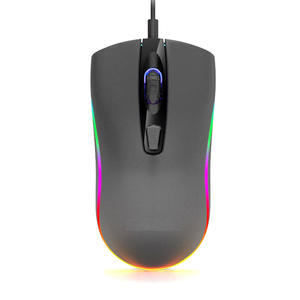 กล่องสีสันสดใส บรรจุภัณฑ์ คีย์บอร์ดเกมมิ่ง USB 4D พร้อมไฟ RGB 7 สี ความละเอียด 1600 DPI ปุ่ม 4 ปุ่ม สายยาว 1.35 เมตร แบบมีสาย สำหรับ Windows/<span class=keywords><strong>Mac</strong></span> <span class=keywords><strong>OS</strong></span> มีสินค้าในสต็อก - Product Image 5