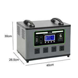 Station d'alimentation portable 2200W 4000W 2200Wh/2560Wh avec batterie LiFePO4, générateur solaire pour usage domestique, pannes de courant et camping - Product Image 5