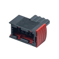 Conector automotriz de plástico eléctrico, arnés de cables hembra, conector automático, 2 unidades