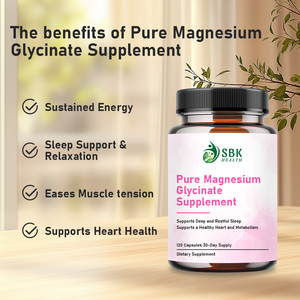 Cápsulas de Glicinato de Magnesio ODM Más Vendidas, Suplemento Dietético que Favorece una Calidad de Sueño Profundo y Reparador, y Promueve la Salud Inmunológica - Product Image 3