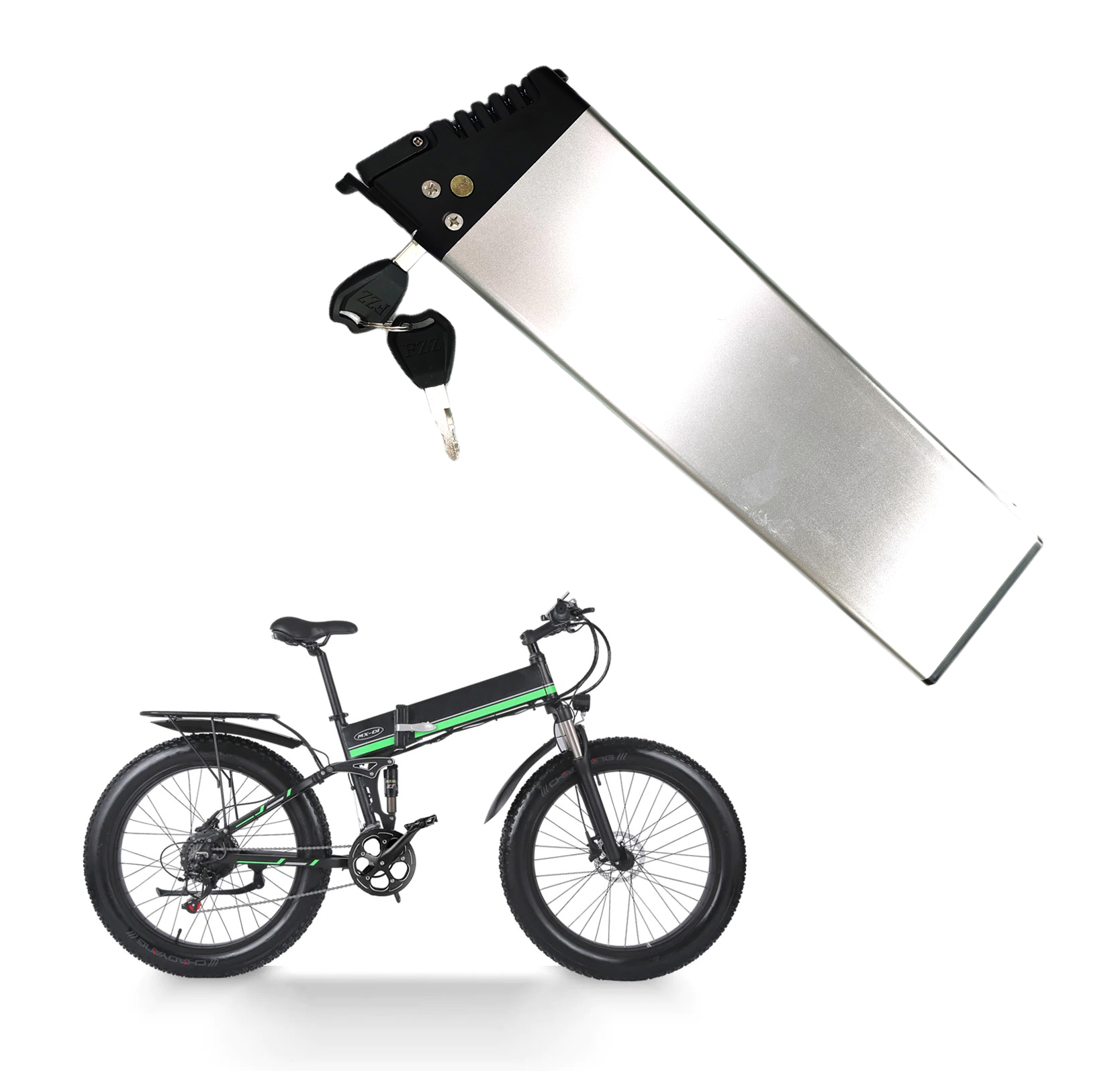 Amazon.co.jp: 折りたたみ式 Ebike バッテリー 36V 13Ah 18Ah