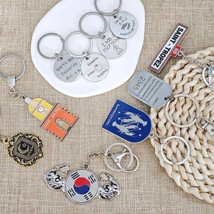 Llaveros Metálicos Personalizados con Láser, Diseño Japonés con Código, Dibujos Animados, para Porta Llaves Kawaii, Grabado, Soportes Personalizados - Product Image 6