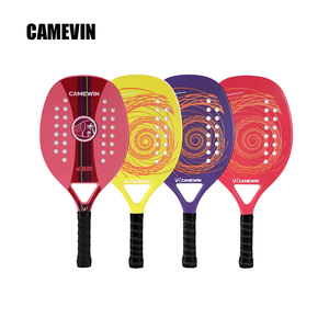 Raqueta de Pádel de tenis de playa de carbono completo, raqueta de cara de EVA suave con bolsa, equipo Unisex, pádel - Product Image 2