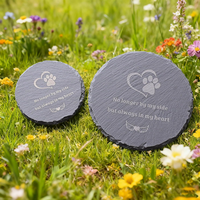 Pierre commémorative pour animaux de compagnie, gravée, pour tous les animaux bien-aimés, plaque commémorative pour jardin, marqueur de tombe d'animal, plaque de commémoration extérieure pour jardin