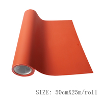 Fabricants de vinyle de transfert de chaleur flexible en PU mat vinyle d'impression par transfert thermique pour silhouette