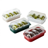 Boîte d'emballage pour pâtisseries chinoises, emballage sous blister transparent en PET pour gâteaux de pêches et gâteaux pour la femme, origine Zhejiang, même style Luxijiang