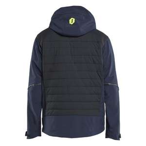 BLAKLADER - 474325138633XXXL Chaqueta híbrida multifuncional Azul marino oscuro/Amarillo-EAN 7330509941867 CHAQUETAS DE TRABAJO - Product Image 3