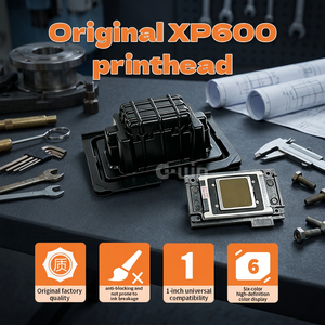Nouvelles pièces de machines d'impression, tête d'impression XP600 pour imprimantes à jet d'encre, compatible avec l'encre à solvant écologique et à base d'eau - Product Image 1