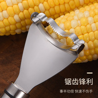 Outils de cuisine très vendus, outils de cuisine durables, outils de cuisine en acier inoxydable, égreneuse à maïs domestique