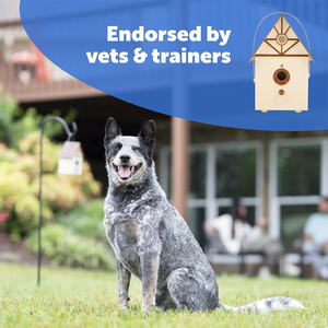 Weerbestendige Vogelhuisvormige Ultrasone Buitenschors Voor Honden Beslaat 1/4 Hectare Voor Effectieve Achtertuinen Voor Hondentraining - Product Image 2