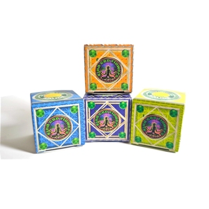 Boîte de conditionnement rigide hexagonale personnalisable de 5 ml à 7 ml pour extrait, emballage en papier refermable avec fenêtre d'affichage en relief - Product Image 1