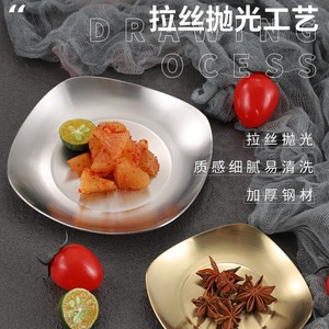 แผ่นสแตนเลสสีทอง 304 หนาพิเศษ ทนทาน สำหรับใช้ในร้านบาร์บีคิว - Product Image 5
