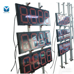 Affichage numérique gratuit 88.88 18 pouces à double face pour station-service / Affichage LED à 7 segments pour station-service - Product Image 6