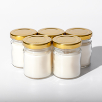 Bestseller Maßgefertigte Aromatherapie-Glaskerze mit Eigenem Etikett Luxuriöse Diwali-Duftkerze aus Sojawachs