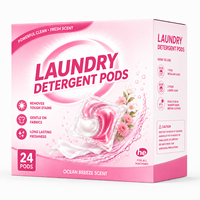 Lessives en dosettes en gros pour vêtements : Nettoyage en profondeur haute efficacité, adoucissantes, à base de plantes, longue durée, parfum floral naturel, antibactériennes, pour couleurs.