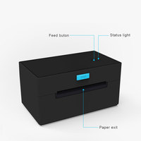 Machine d'impression d'étiquettes POS 9220 en gros, machine d'impression d'étiquettes couleur pour les petites entreprises, machine d'impression d'étiquettes de 100 mm, OEM