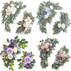 Nuevo Ramo de Flores Artificiales Premium 2026, Decoración para Respaldo de Silla, Adorno Hecho a Mano para Arreglos de Mesa de Boda y Escaleras - Product Image 1