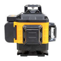 Niveau laser rotatif 4D de qualité industrielle, 16 lignes, faisceau vert 360°, auto-nivelant, ligne croisée horizontale et verticale