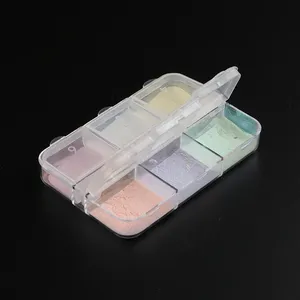 Polvo de Uñas Efecto Cromo Metálico Moonlight Mirror, Pigmentos, Laca en Gel, Polvo Láser, Brillo Aurora, Perla Brillante, Empujador de Uñas - Product Image 5