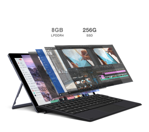 2 in 1 Laptop and 11.6 Inch Touch Screen Rotating 360 Degree Netbooks for Students
