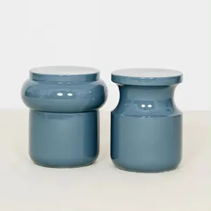 Fibreglass small round blue home furnishings living room coffee tables