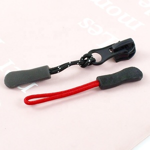 Meetee G9-2 Mélange Couleur Cordon Tirette Tire Extrémités Serrure Zip <span class=keywords><strong>Clip</strong></span> Boucle Noir Pour Sac À Dos Accessoires Vestimentaires - Product Image 5