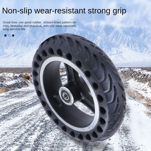 8 pollici 200x50 piccolo delfino scooter elettrico ruota anteriore 200x50 airless pneumatico 200*50 a nido d'ape solido pneumatico intero set ruote - Product Image 5