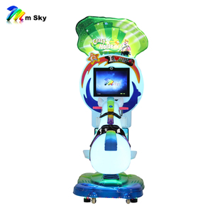 M SKY Crazy Horse 3D Fiberglass Racing Horse Machine <span class=keywords><strong>de</strong></span> jeu vidéo à monnayeur pour enfants avec écran LCD 17 pouces certifiée CE pour KA-150 - Product Image 2