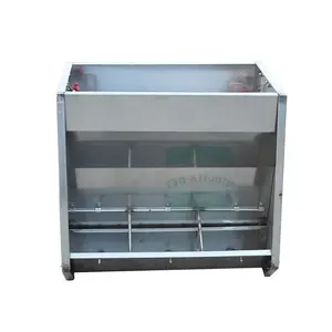 Best-selling Stainless steel pig double-sided and single-sided feeding trough pig automatic feeder