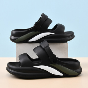 Sandalias de Plataforma para Mujer, Punta Abierta, Suela de EVA, Transpirables, para Verano, Antideslizantes, Diseño de Una Sola Tira - Product Image 2