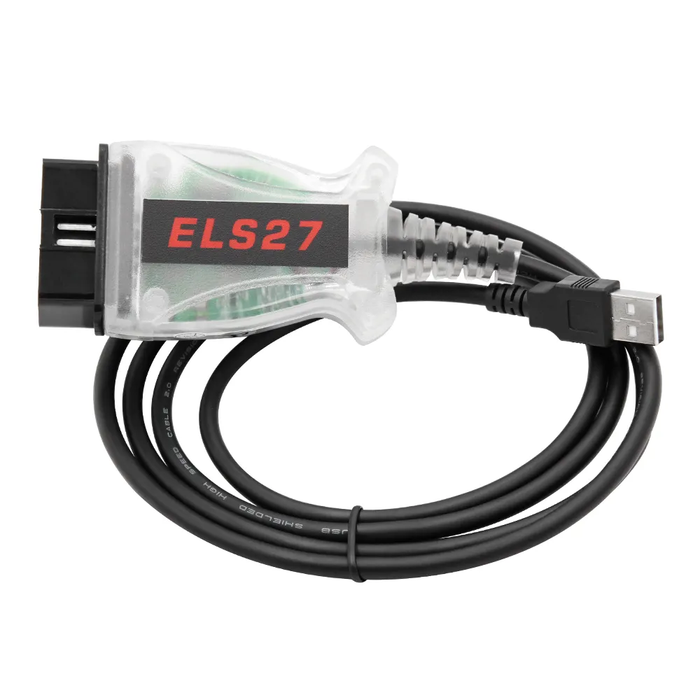 Yeni ELS27 FORScan V2.3.8 ELS yeşil PCB araba OBD2 teşhis kablosu FORD için otomatik teşhis araçları