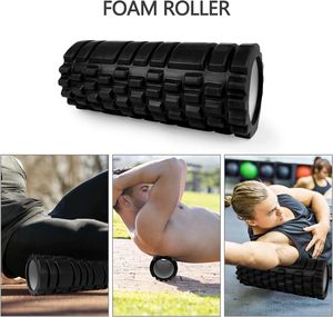 5 in 1 köpük rulo Set derin doku kas masaj Fitness egzersiz için köpük rulo tüm vücut masajı rulosu için - Product Image 3