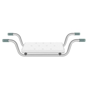 Tabouret de douche en aluminium KYZ 21x75cm, siège de bain antidérapant pour personnes âgées, femmes enceintes, équipement de sécurité pour la salle de bain - Product Image 1