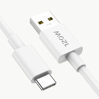 Kabel USB-C Pengisian Daya Super Cepat 1 Meter 6A 120W, Kabel Transmisi Data Tipe C Universal Tahan Lama untuk Perangkat VIVO USB C