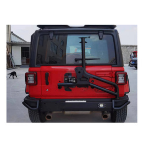 Portador de neumático de <span class=keywords><strong>repuesto</strong></span> estilo AEV <span class=keywords><strong>4X4</strong></span> de nuevo diseño para jeep Wrangler JL 2018-2025 - Product Image 2