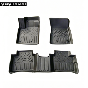 Nuovi Tappetini 3D in TPE per Auto, Design 2025, Compatibili con <span class=keywords><strong>QASHQAI</strong></span> 2021-2025 - Product Image 1
