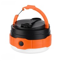 Lanterne LED rechargeable solaire et USB pour la conduite en extérieur et le camping