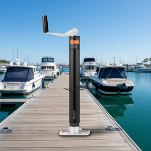 Cavalletto di supporto per rimorchi multiuso da 5000 libbre con maniglia per rimorchi per barche - Product Image 2