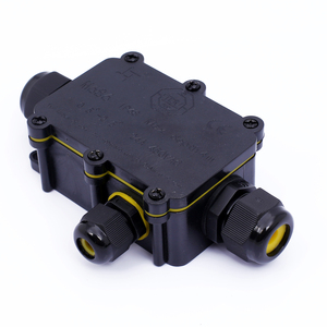 Conector de tira de luz Led de 5 vías, bloque de terminales de Cable a Cable de alambre, caja de conexiones impermeable Ip68 para exteriores - Product Image 3