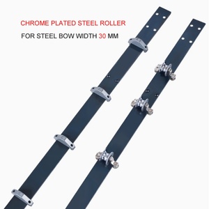 ลูกล้อเครื่องจักรกลึงแบบม้วน 500 ชิ้น ชุบโครเมียม ขนาด 27*14 สำหรับเหล็กสปริงโบว์ - Product Image 6