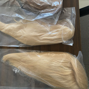 Parrucca Lace Front Colore <span class=keywords><strong>Biondo</strong></span> <span class=keywords><strong>Platino</strong></span>, Lussuosa Parrucca Colore 613, Lunghezza Capelli 10 Pollici - Product Image 6