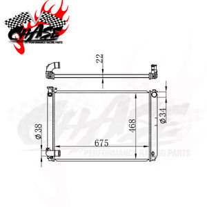 Radiateur automatique du système de refroidissement adapté aux pièces automobiles Lexus <span class=keywords><strong>RX</strong></span> 400h 2004- AT 16041-20351 20352 20353 - Product Image 3