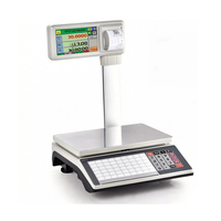 Báscula Inteligente HAOYU de 30 kg con Pantalla LCD para Calcular Precios, Precisión de 10 g, Aplicación Disponible, OEM