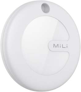 Étui en cuir MiLi MiTag Duo pour traceur MiTag avec porte-clés pour localisateur compatible iOS/Android - Noir, double <span class=keywords><strong>AirTag</strong></span> certifié MFi et Google - Product Image 2