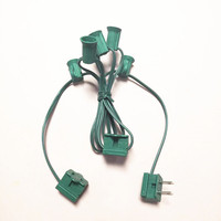 GUANYI Lot de 100 prises mâles et femelles UL 125V 8A SPT-1/SPT-2 en matériau PP souple, vente en gros